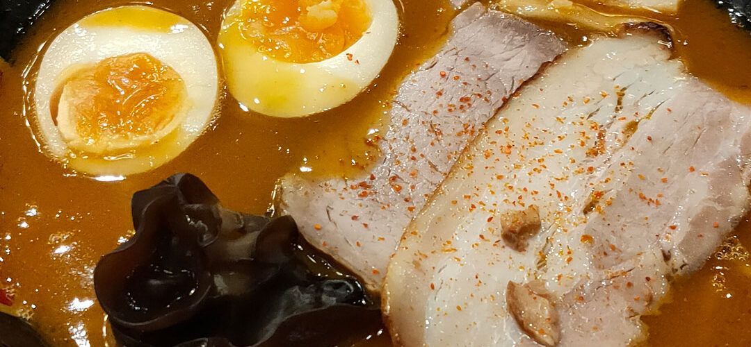 Keisuke Kani King - Crab broth ramen with tamago