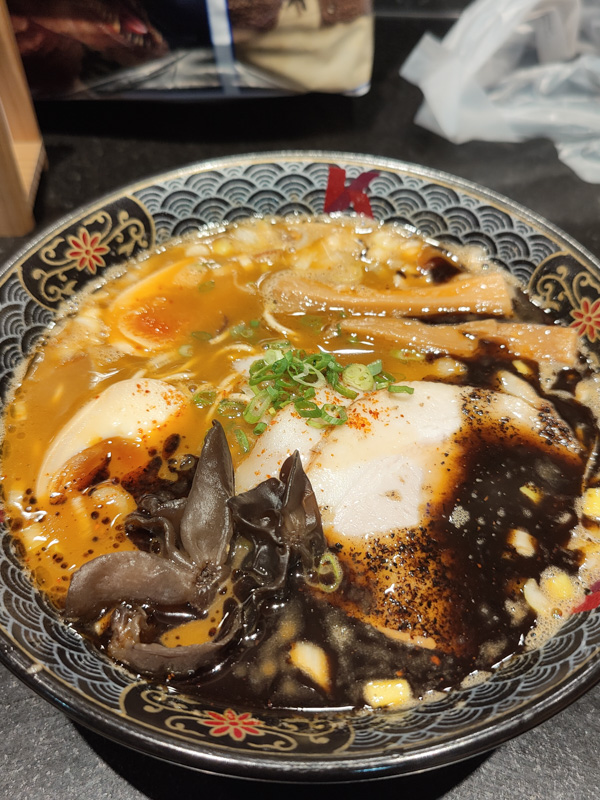 Ramen Dining Keisuke Tokyo - Black Spicy Lobster Ramen 1