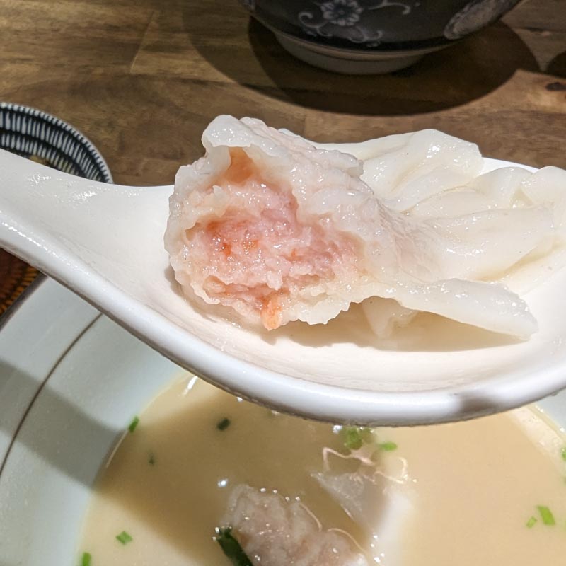 Le Shrimp Ramen - Prawn Dumpling Tonkotsu Ramen