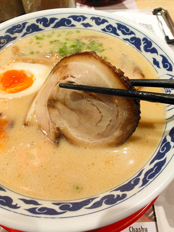 Tender chashu from Ramen KIOU