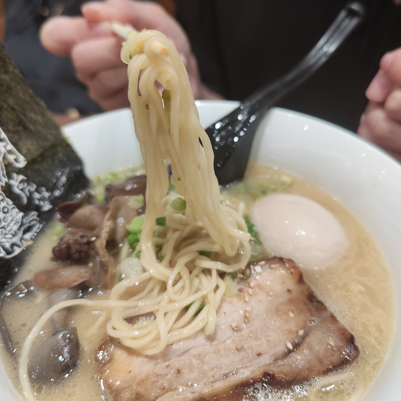 Tonkotsu Pork Ramen Noodles