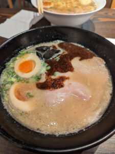 Menya Aoi - Garlic Tonkotsu Ramen