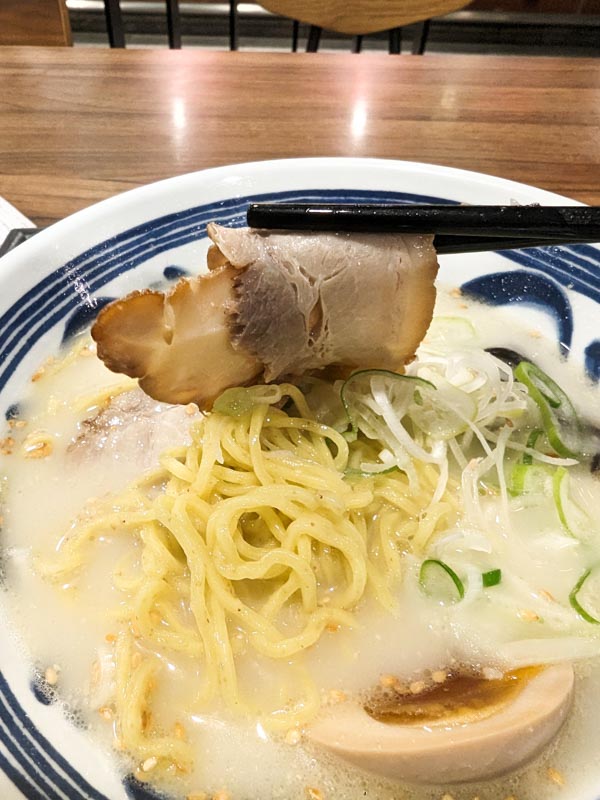 Ramen King T2 Changi Airport - Tonkotsu Set